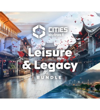 Cities: Skylines II - Leisure & Legacy Bundle DLC Steam Key GLOBAL